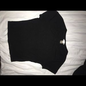 black shirt